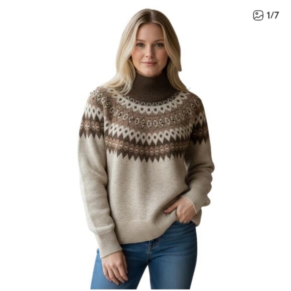 Sweaters - NWT Joie Karenya Fair Isle Sweater Size XS